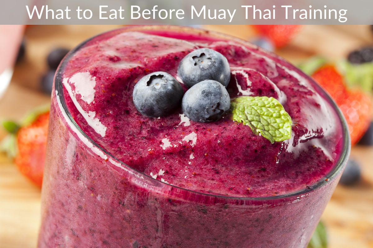 What to Eat Before Muay Thai Training
